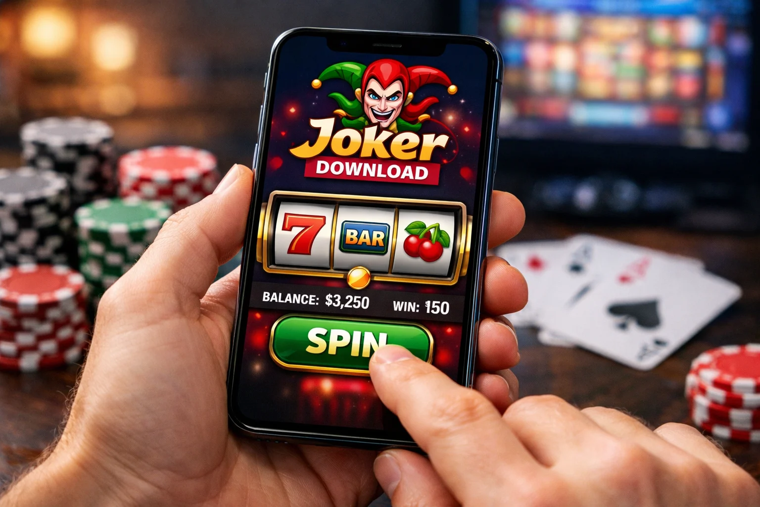 Мобільна версія Joker Casino
